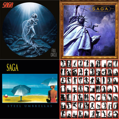 This is a 4 LP Vinyl SKU bundle.
1.This LP Vinyl is brand new.Format: LP VinylMusic Style: Prog RockThis item's title is: Full Circle (2021 Reissue)Artist: SagaLabel: EARMUSICBarcode: 4029759159629Release Date: 12/10/2021
2.This LP Vinyl is brand new.