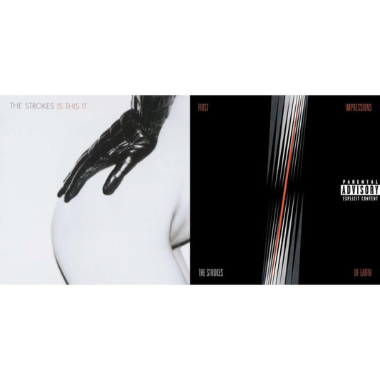 Strokes - Is This It & First Impressions Of Earth - LP Vinyl Bundle