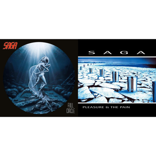 This is a 2 LP Vinyl SKU bundle.
1.This LP Vinyl is brand new.Format: LP VinylMusic Style: Prog RockThis item's title is: Full Circle (2021 Reissue)Artist: SagaLabel: EARMUSICBarcode: 4029759159629Release Date: 12/10/2021
2.This LP Vinyl is brand new.