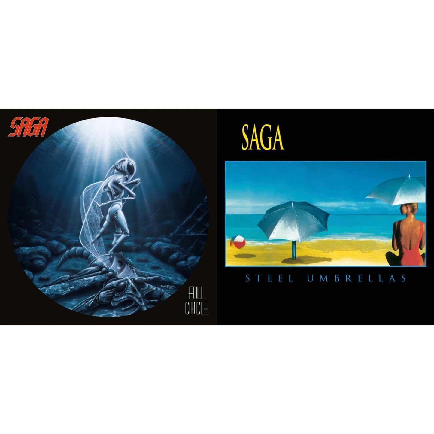 This is a 2 LP Vinyl SKU bundle.
1.This LP Vinyl is brand new.Format: LP VinylMusic Style: Prog RockThis item's title is: Full Circle (2021 Reissue)Artist: SagaLabel: EARMUSICBarcode: 4029759159629Release Date: 12/10/2021
2.This LP Vinyl is brand new.