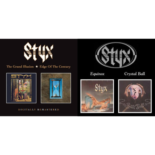 Equinox / Crystal Ball (Remastered) & Grand Illusion / Edgge Of The Century