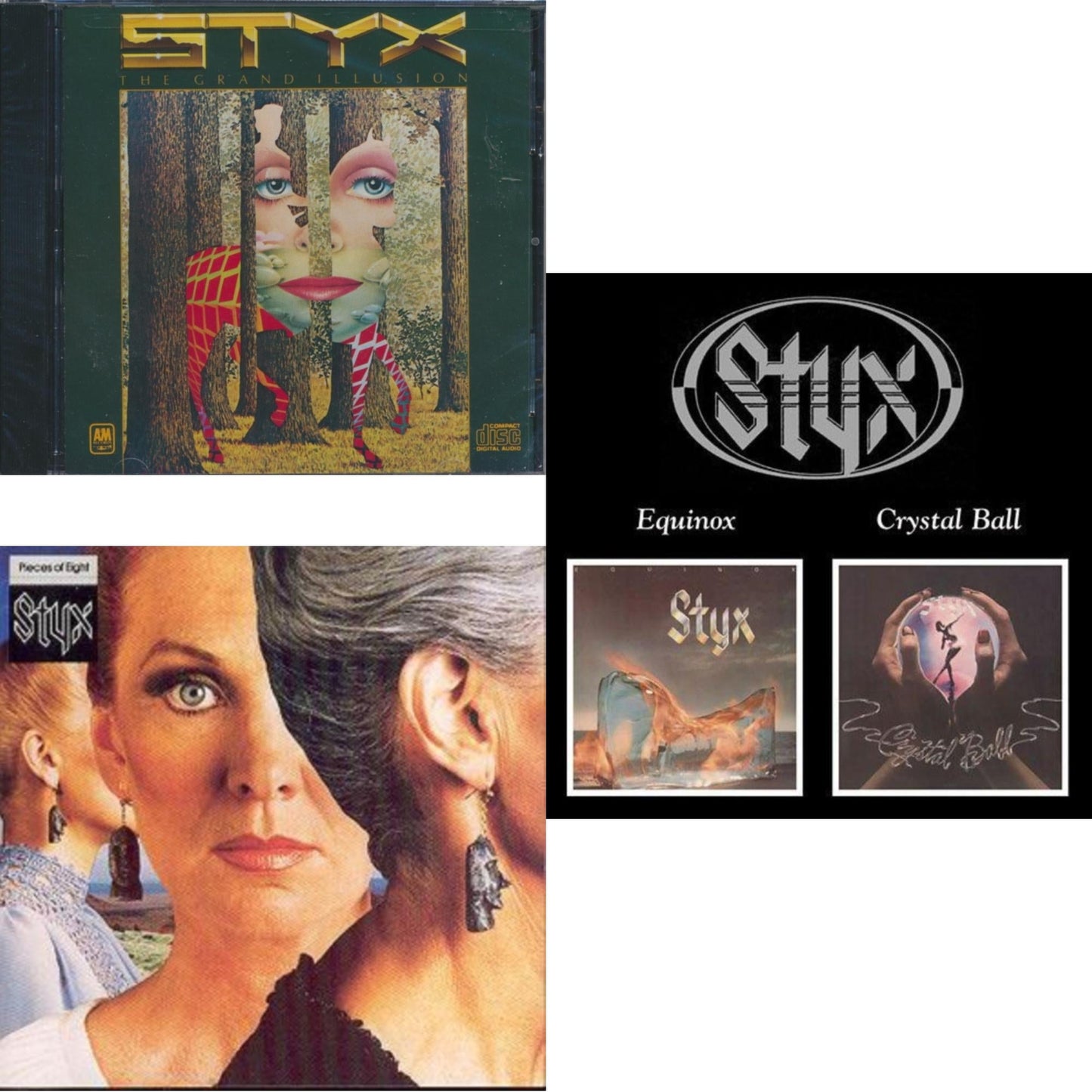 Grand Illusion & Pieces Of Eight & Equinox / Crystal Ball (Remastered)