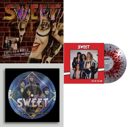 Level Headed Tour Rehearsals 1977 (Picture Disc) & Give Us A Wink (Alt. Mixes & Demos) (2LP) (Rsd) & Fox On The Run - Rare Studio Tracks (Color LP Vinyl)