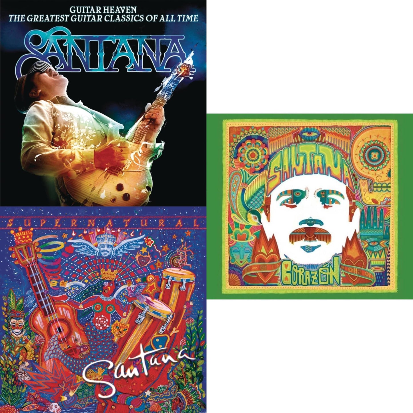 Corazon & Supernatural & Guitar Heaven: Greatest Guitar Classics Of All Time