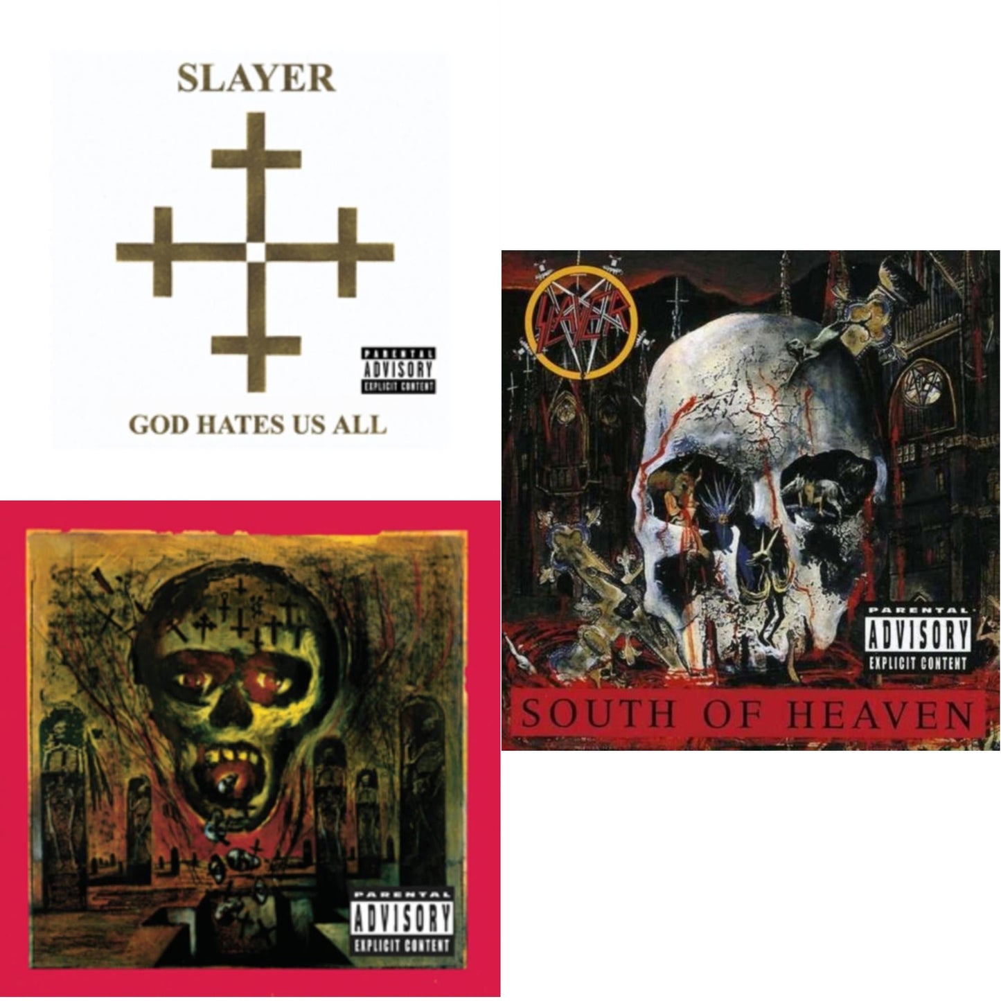 God Hates Us All & Seasons In The Abyss & South Of Heaven