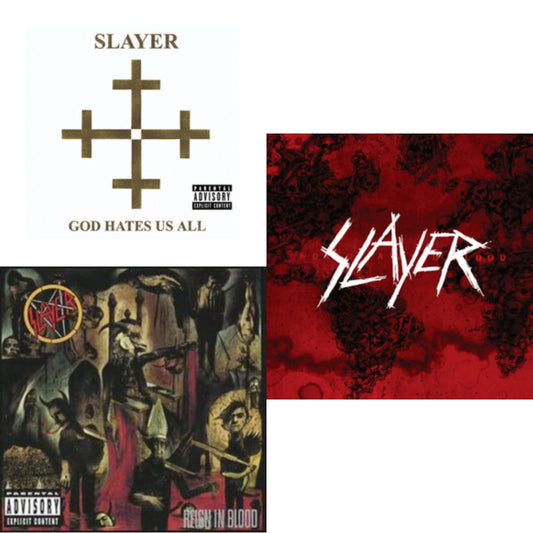 God Hates Us All & Reign In Blood & World Painted Blood