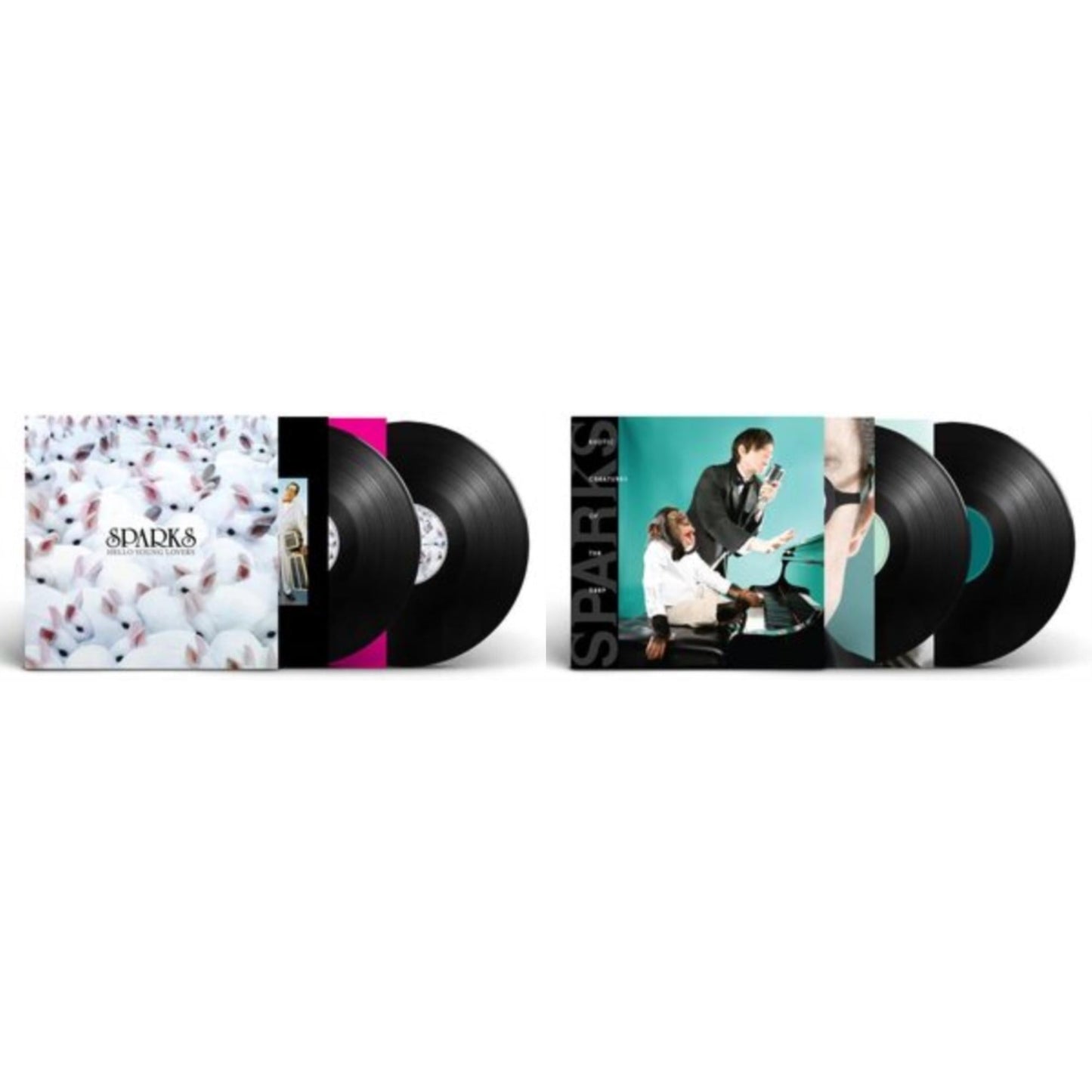This is a 2 LP Vinyl SKU bundle.
1.This LP Vinyl is brand new.Format: LP VinylMusic Style: Modern ClassicalThis item's title is: Hello Young Lovers (2LP)Artist: SparksLabel: BMG RIGHTS MANAGEMENT (UK) LLCBarcode: 4050538696981Release Date: 4/29/2022
2.This LP Vinyl is brand new.