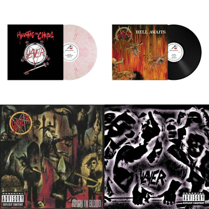 Haunting The Chapel (Red & White Marbled LP Vinyl) & Hell Awaits (180G) & Reign In Blood & Undisputed Attitude