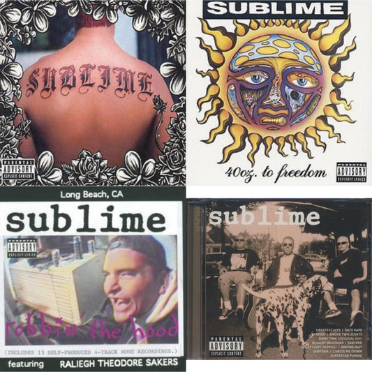 Sublime & 40 Oz. To Freedom & Robbin Hood & Icon