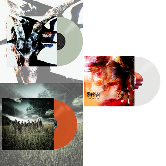 End, So Far (Clear Vinyl/2LP) & Iowa (X) (2LP/Color Vinyl) & All Hope Is Gone (Orange Vinyl/2LP)