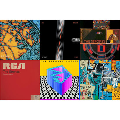 This is a 6 LP Vinyl SKU bundle.
1.This LP Vinyl is brand new.Format: LP VinylMusic Style: Indie RockThis item's title is: Is This ItArtist: StrokesLabel: LEGACYBarcode: 078636804514Release Date: 9/11/2001
2.This LP Vinyl is brand new.