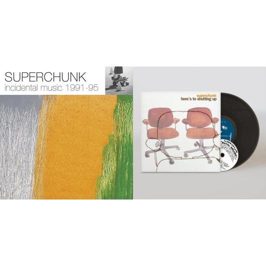 This is a 2 LP Vinyl SKU bundle.
1.This LP Vinyl is brand new.Format: LP VinylThis item's title is: Incidental Music: 1991 - 1995 (Reissue/2LP/1-Green/2-Orange Vinyl)Artist: SuperchunkLabel: MERGE RECORDSBarcode: 673855008516Release Date: 4/23/2022
2.This LP Vinyl is brand new.