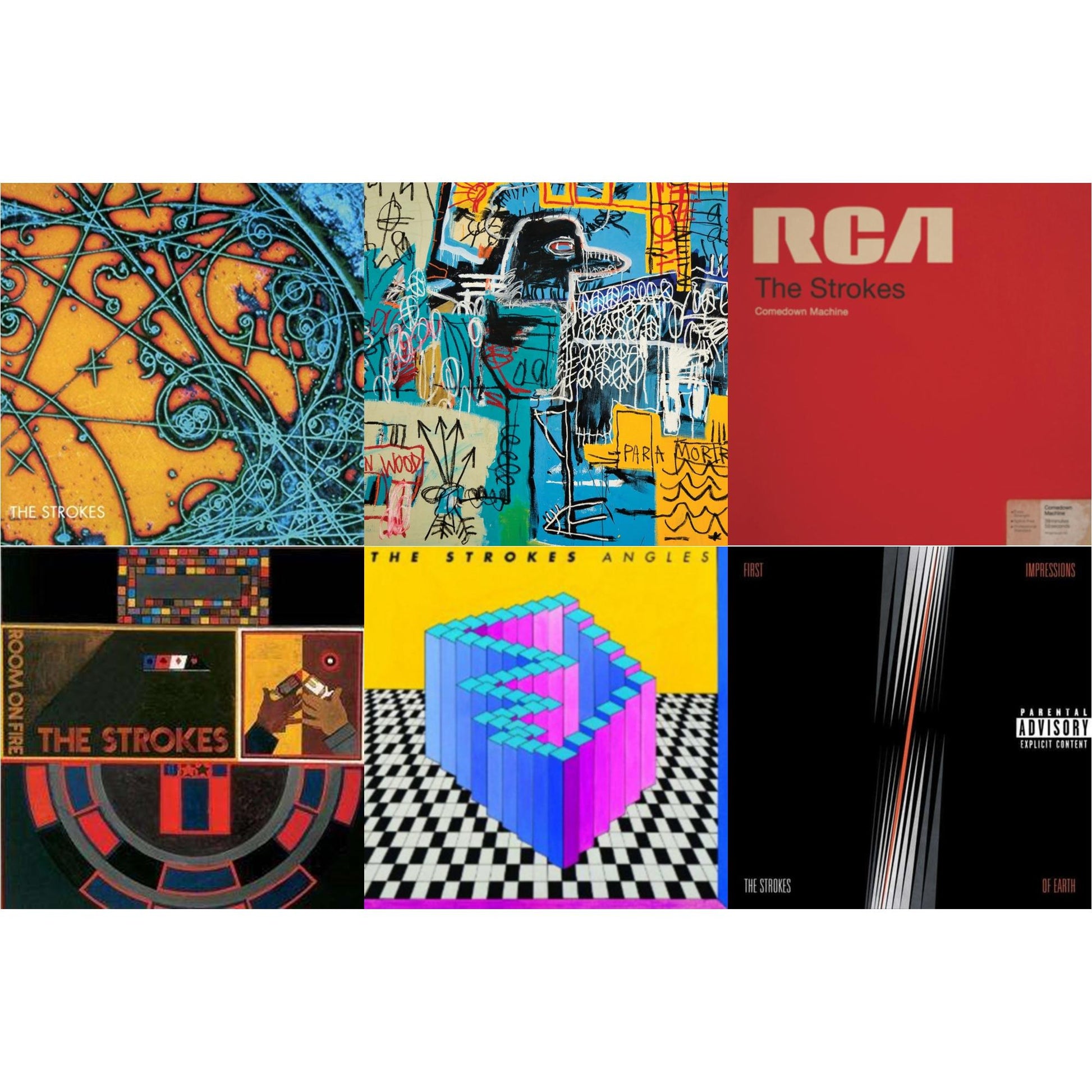 This is a 6 LP Vinyl SKU bundle.
1.This LP Vinyl is brand new.Format: LP VinylMusic Style: Indie RockThis item's title is: Is This ItArtist: StrokesLabel: LEGACYBarcode: 078636804514Release Date: 9/11/2001
2.This LP Vinyl is brand new.