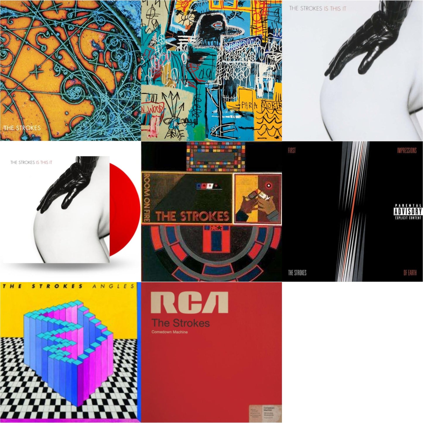 Is This It & New Abnormal (180G/Clear Apet Slipcase/Dl Insert) & Is This It & Is This It (Red LP Vinyl) & Room On Fire & First Impressions Of Earth & Angles (Gatefold) & Comedown Machine