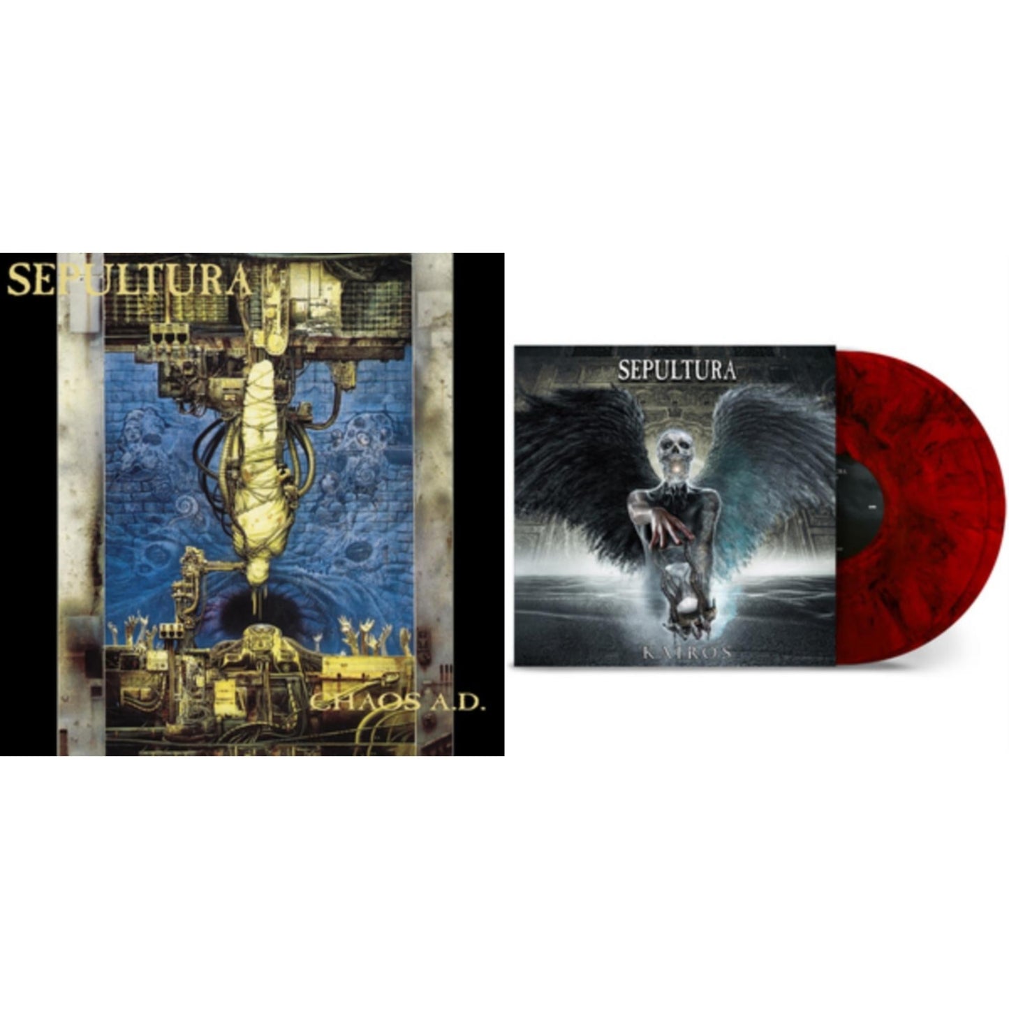 Chaos A.D. (Expanded Edition/2LP) & Kairos (40Th Anniversary Edition/Red Ruby LP Vinyl)