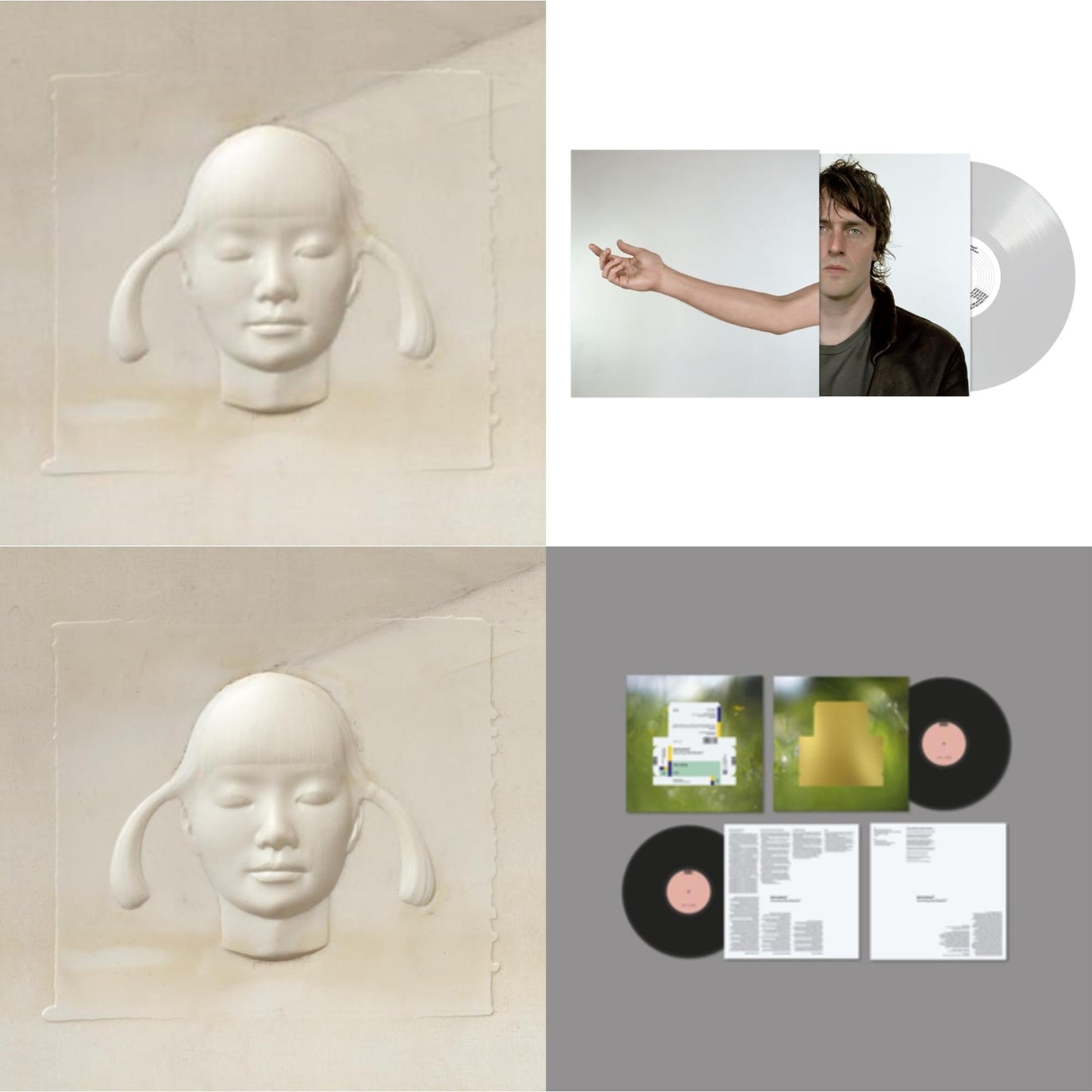 This is a 4 LP Vinyl SKU bundle.
1.This LP Vinyl is brand new.Format: LP VinylMusic Style: DowntempoThis item's title is: Let It Come Down (Cream LP Vinyl)Artist: SpiritualizedLabel: FAT POSSUMBarcode: 767981175430Release Date: 10/22/2021
2.This LP Vinyl is brand new.