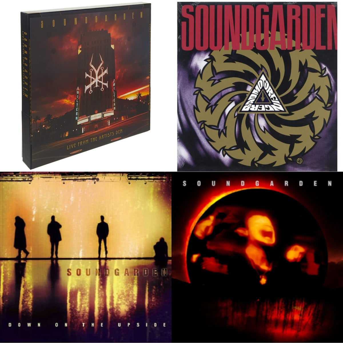 Soundgarden - Superunknown & Down On The Upside (2LP) & Badmotorfinger & Live At The Artists Den (4LP/2CD/Blu-Ray Super Deluxe Edition)
