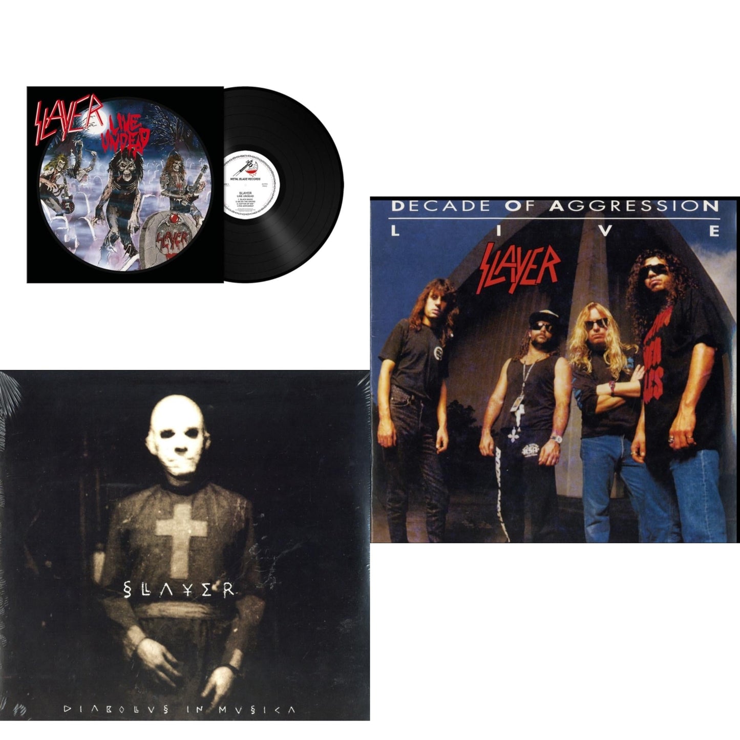 Live Undead (180G) & Diabolus In Musica & Live: Decade Of Aggression