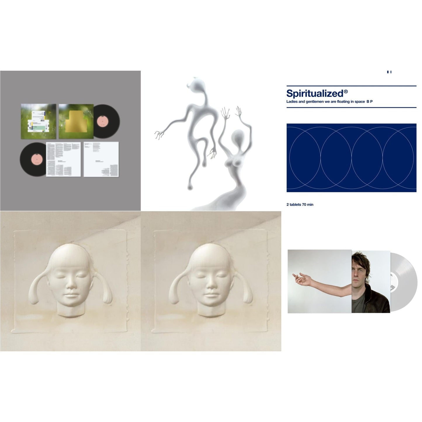 Everything Was Beautiful & Lazer Guided Melodies (White LP Vinyl) & Ladies & Gentlemen We're Floating In Space (2LP) & Let It Come Down & Let It Come Down (Cream LP Vinyl) & Amazing Grace (Dove Gray LP Vinyl)