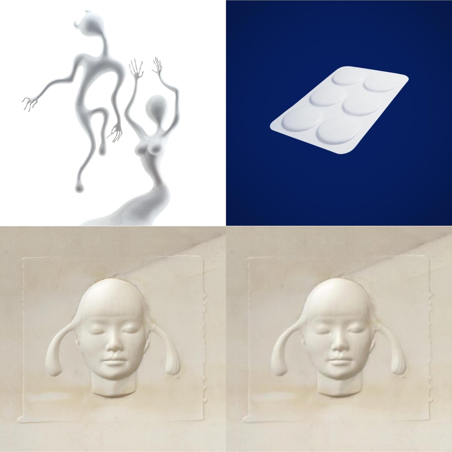 This is a 4 LP Vinyl SKU bundle.
1.This LP Vinyl is brand new.Format: LP VinylMusic Style: Psychedelic RockThis item's title is: Lazer Guided Melodies (White LP Vinyl) (I)Artist: SpiritualizedLabel: FAT POSSUMBarcode: 767981175133Release Date: 4/23/2021
2.This LP Vinyl is brand new.