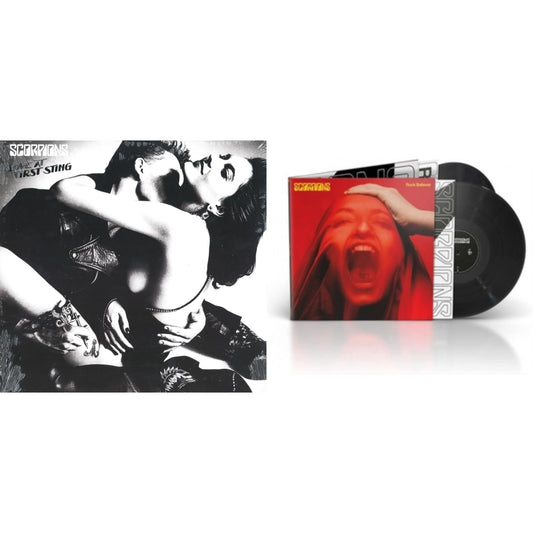 This is a 2 LP Vinyl SKU bundle.
1.This LP Vinyl is brand new.Format: LP VinylThis item's title is: Love At First StingArtist: ScorpionsBarcode: 602547528049Release Date: 12/4/2015
2.This LP Vinyl is brand new.