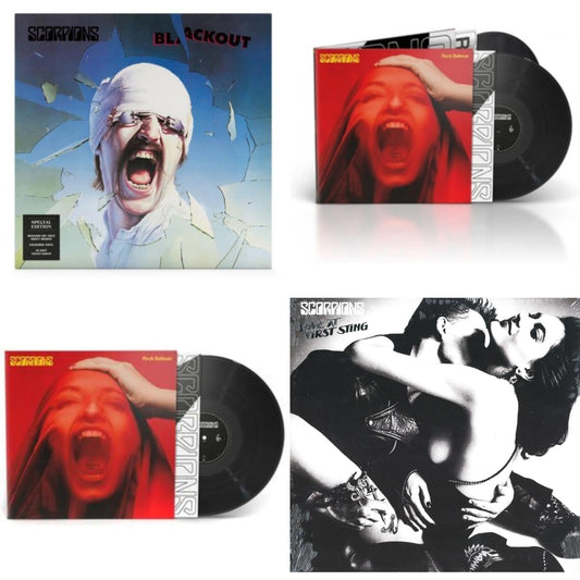 Blackout (Crystal Clear LP Vinyl) & Rock Believer (Deluxe/180G/2LP/Limited) & Rock Believer & Love At First Sting
