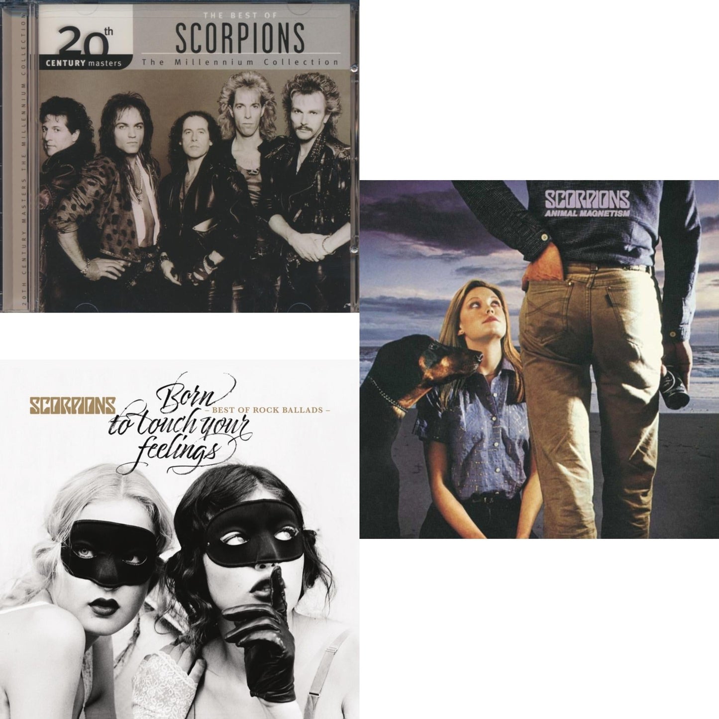 Born To Touch Your Feelings: Best Of Rock Ballads & Animal Magnetism & Millennium Collection: 20Th Century Masters