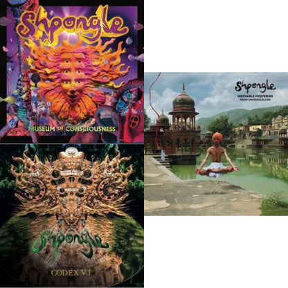 Ineffable Mysteries From Shpongleland (3LP) & Museum Of Consciousness (2LP) & Codex Vi (3LP)