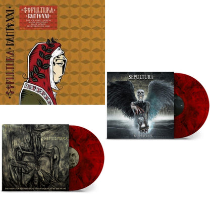 Dante Xxi & Mediator Between Head & Hands Must Be The Heart (Color LP Vinyl) & Kairos (40Th Anniversary Edition/Red Ruby LP Vinyl)