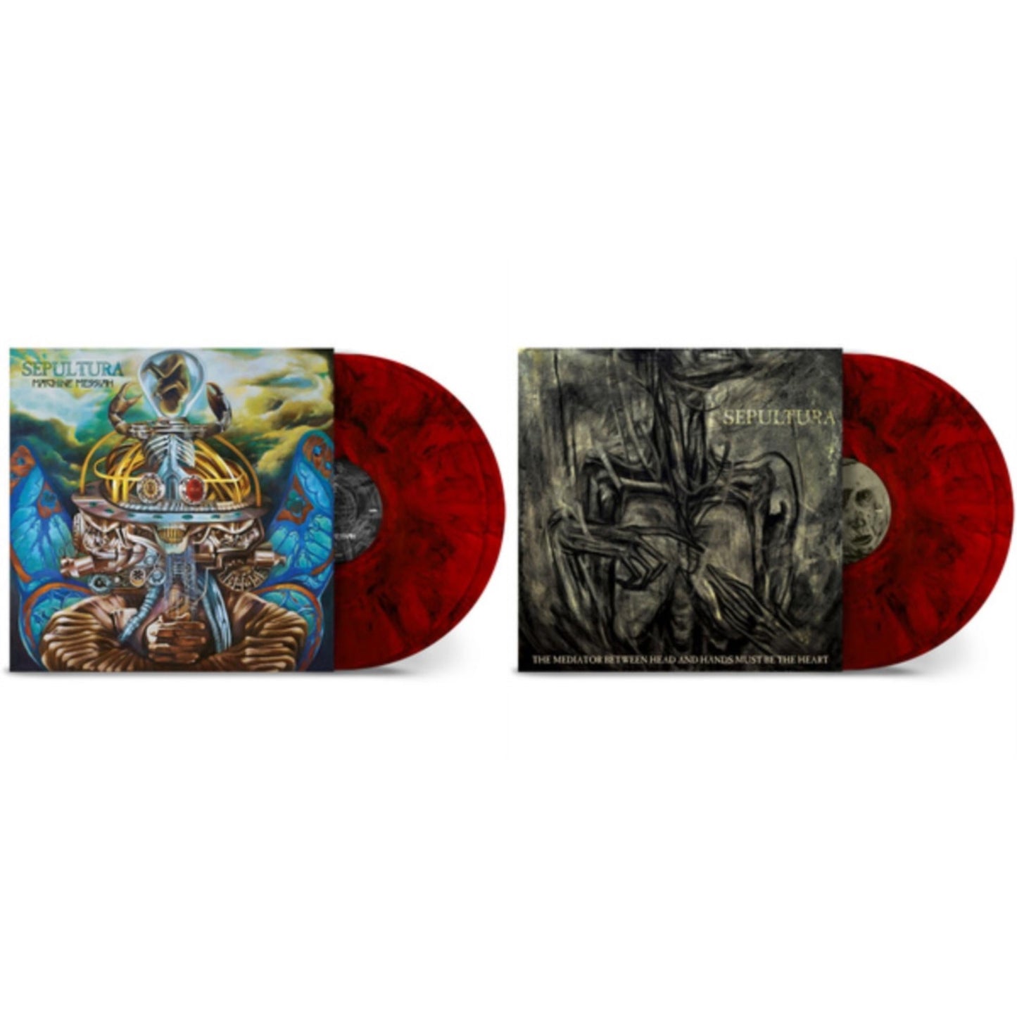 Machine Messiah (40Th Anniversary Edition/Red LP Vinyl) & Mediator Between Head & Hands Must Be The Heart (Color LP Vinyl)