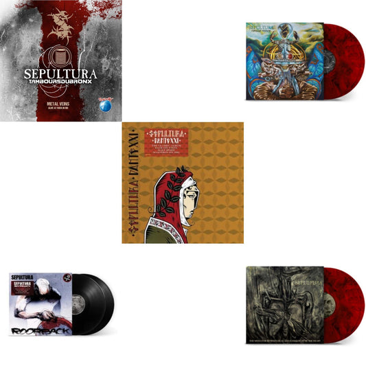 Metal Veins - Alive At Rock In Rio (Limited/2LP) & Roorback & Dante Xxi & Machine Messiah (40Th Anniversary Edition/Red LP Vinyl) & Mediator Between Head & Hands Must Be The Heart (Color LP Vinyl)