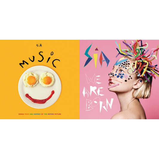 This is a 2 CD SKU bundle.
1.This CD is brand new.Format: CDThis item's title is: Music OstArtist: SiaLabel: ATLANTIC RECORDSBarcode: 075678645556Release Date: 2/12/2021
2.This CD is brand new.