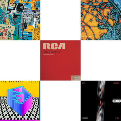 Is This It & New Abnormal (180G/Clear Apet Slipcase/Dl Insert) & First Impressions Of Earth & Angles (Gatefold) & Comedown Machine