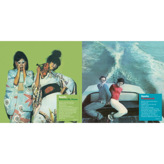 Kimono My House (50Th Anniversary/140G/Coloured LP Vinyl) & Propaganda (50Th Anniversary/140G/Coloured LP Vinyl)
