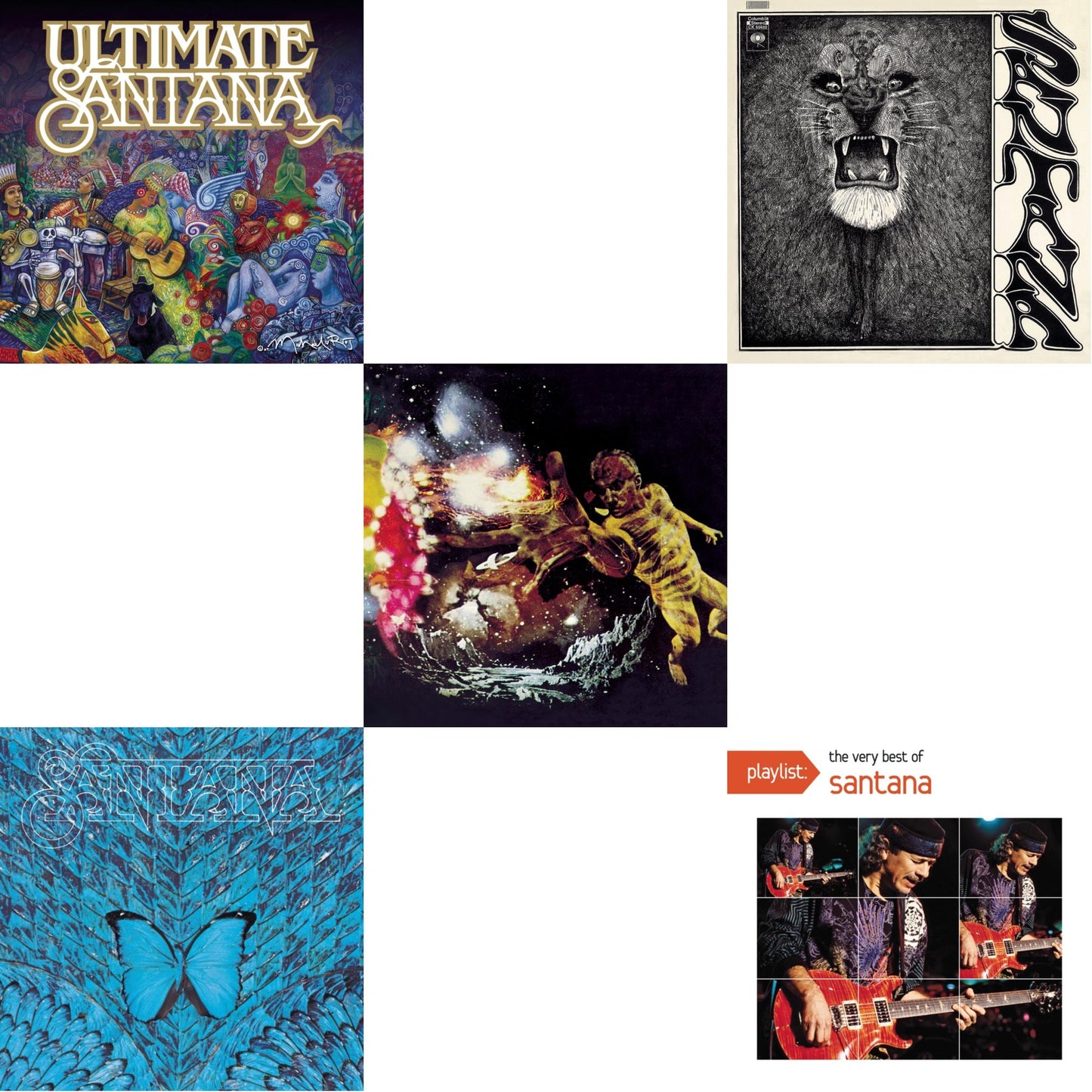 Ultimate Santana & Borboletta & Santana Iii & Santana & Playlist: Very Best Of Santana