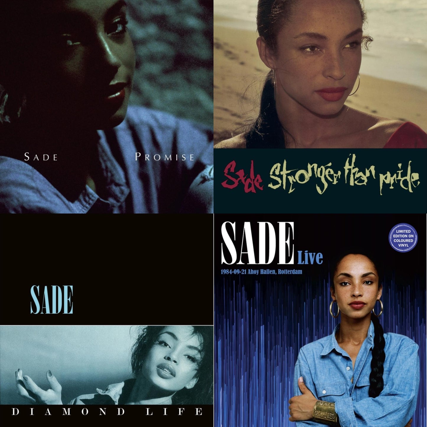 This is a 4 LP Vinyl SKU bundle.
1.This LP Vinyl is brand new.Format: LP VinylThis item's title is: PromiseArtist: SadeBarcode: 196587848118Release Date: 6/21/2024
2.This LP Vinyl is brand new.