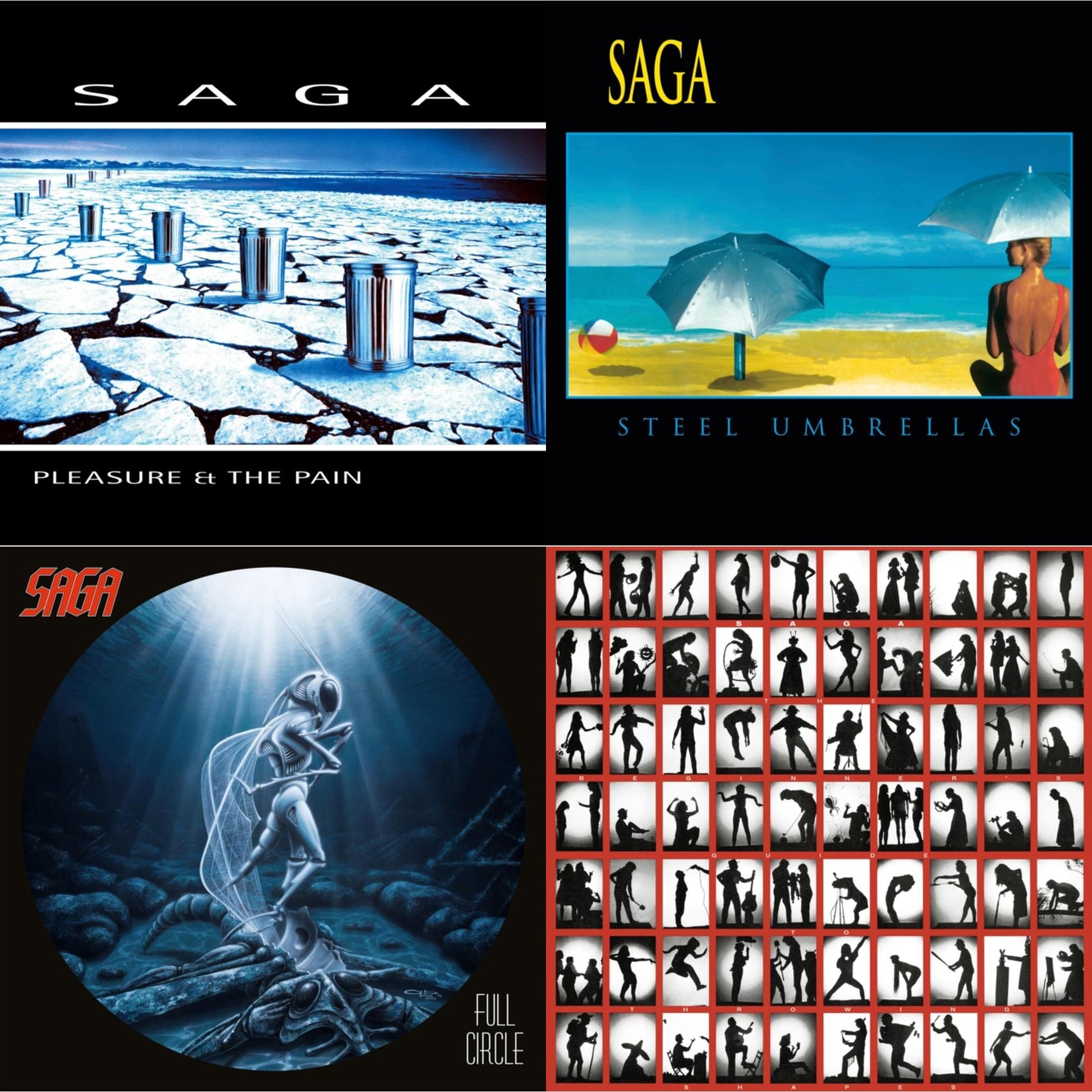 This is a 4 LP Vinyl SKU bundle.
1.This LP Vinyl is brand new.Format: LP VinylMusic Style: Arena RockThis item's title is: Pleasure & The PainArtist: SagaLabel: EARMUSICBarcode: 4029759155416Release Date: 10/29/2021
2.This LP Vinyl is brand new.