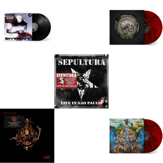 Roorback & A-Lex (2LP) & Live In Sao Paulo (2LP) & Quadra (40Th Anniversary Edition/Red Ruby LP Vinyl) & Machine Messiah (40Th Anniversary Edition/Red LP Vinyl)
