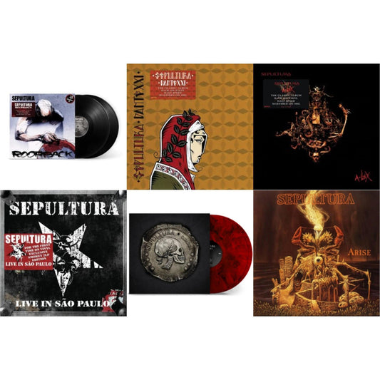 Roorback & Dante Xxi & A-Lex (2LP) & Live In Sao Paulo (2LP) & Quadra (40Th Anniversary Edition/Red Ruby LP Vinyl) & Arise (Expanded Edition)