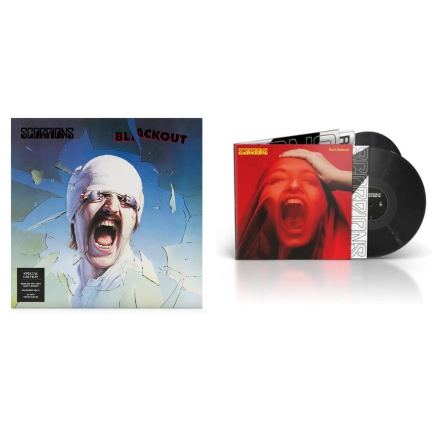 Blackout (Crystal Clear LP Vinyl) & Rock Believer (Deluxe/180G/2LP/Limited)