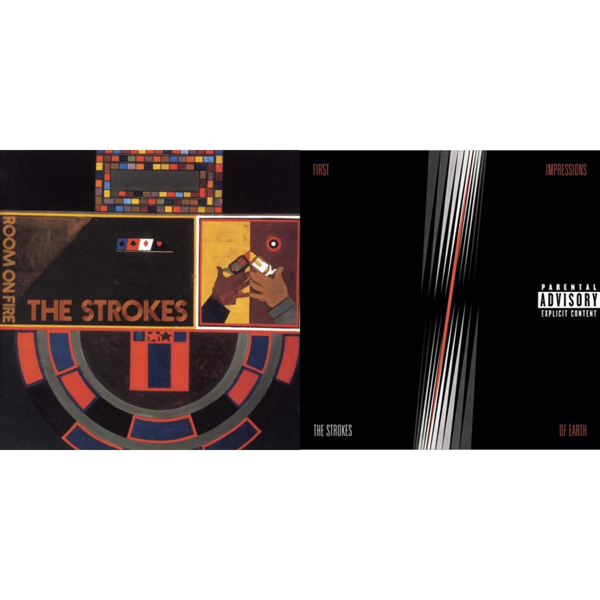 Strokes - First Impressions Of Earth & Room On Fire - CD Bundle