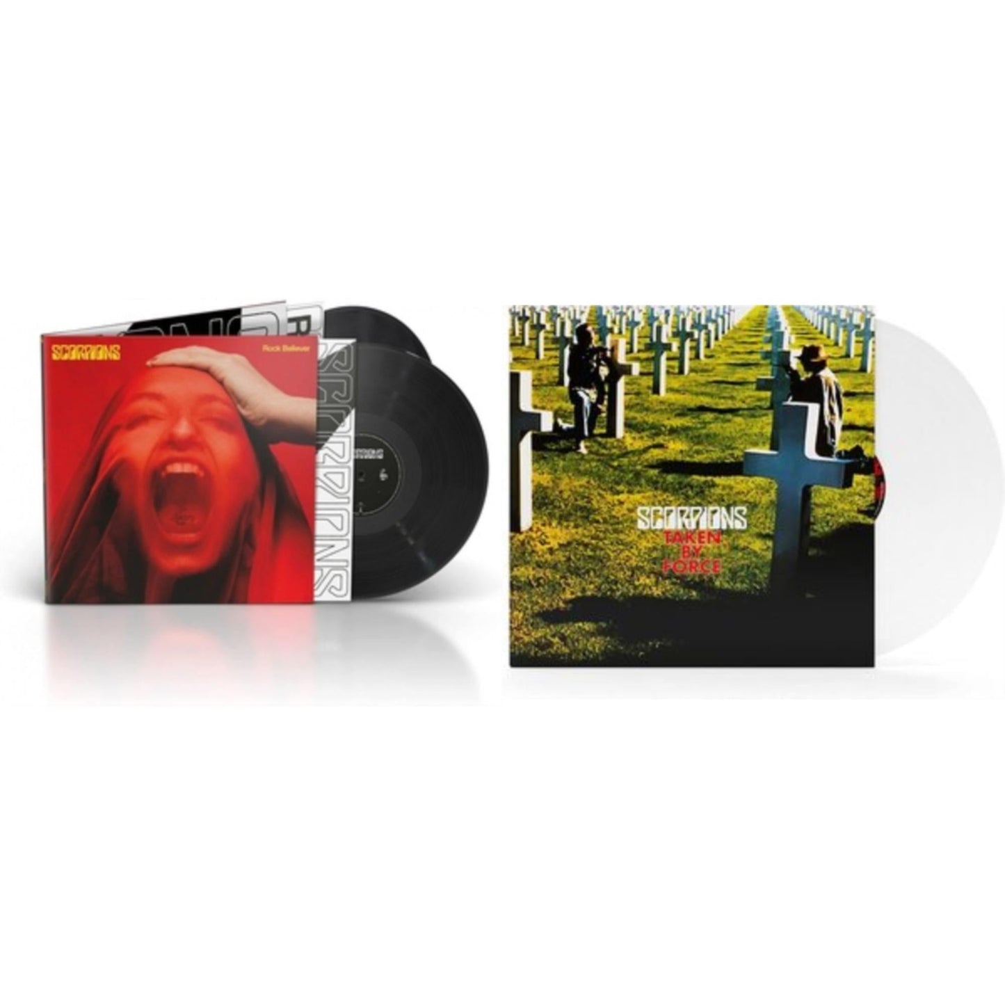 This is a 2 LP Vinyl SKU bundle.
1.This LP Vinyl is brand new.Format: LP VinylMusic Style: Hard RockThis item's title is: Rock Believer (Deluxe/180G/2LP/Limited)Artist: ScorpionsLabel: SPINEFARMBarcode: 602438808168Release Date: 2/25/2022
2.This LP Vinyl is brand new.