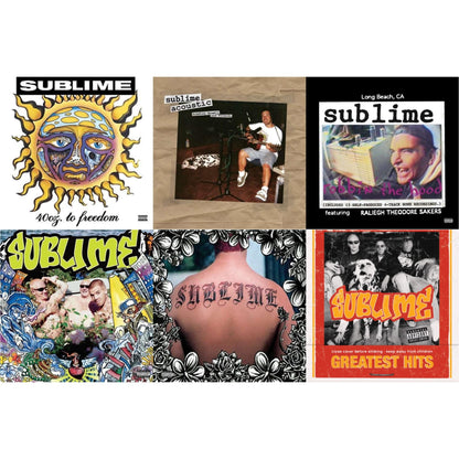 40Oz. To Freedom & Acoustic: Bradley Nowell & Friends & Robbin The Hood & Second Hand Smoke & Sublime & Greatest Hits (X)