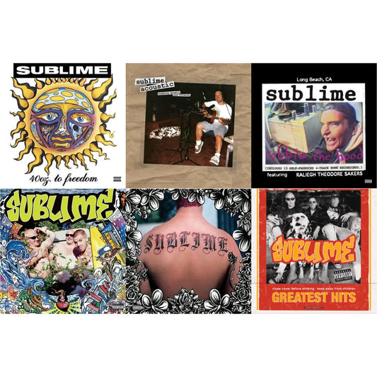 40Oz. To Freedom & Acoustic: Bradley Nowell & Friends & Robbin The Hood & Second Hand Smoke & Sublime & Greatest Hits (X)