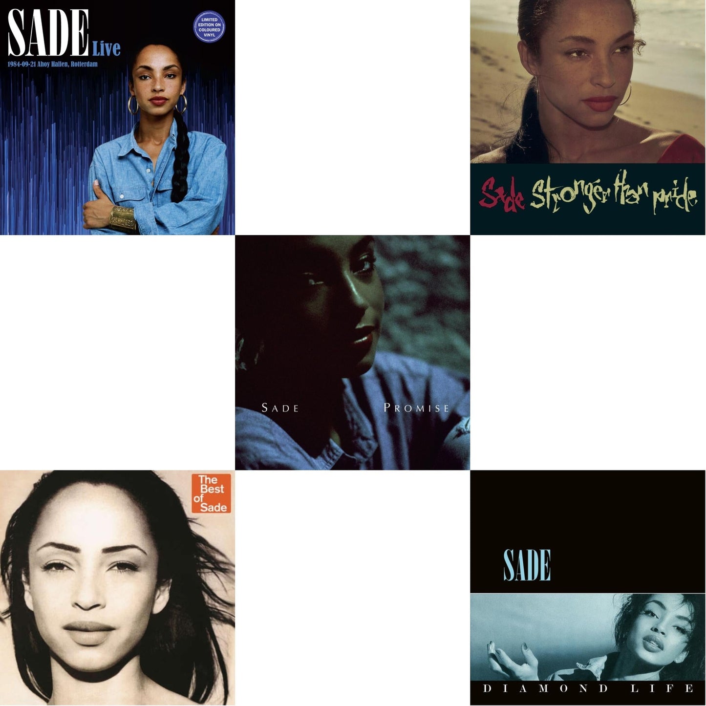 This is a 5 LP Vinyl SKU bundle.
1.This LP Vinyl is brand new.Format: LP VinylMusic Style: Neo SoulThis item's title is: Sade Live: 1984-09-21 Ahoy Hallen, Rotterdam (2LP)Artist: SadeLabel: WHPBarcode: 7427252391596Release Date: 11/3/2023
2.This LP Vinyl is brand new.