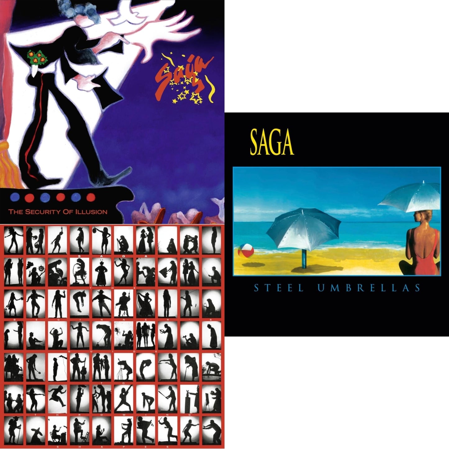 Beginner's Guide To Throwing Shapes (180G/Remastered) & Security Of Illusion (180G/Remastered) & Steel Umbrellas