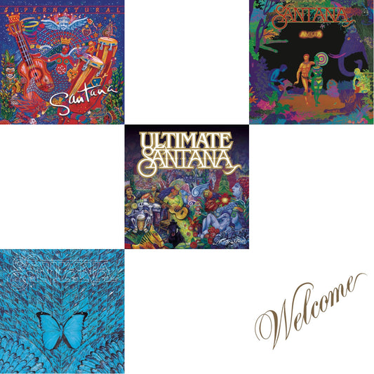 Ultimate Santana & Welcome & Borboletta & Amigos & Supernatural
