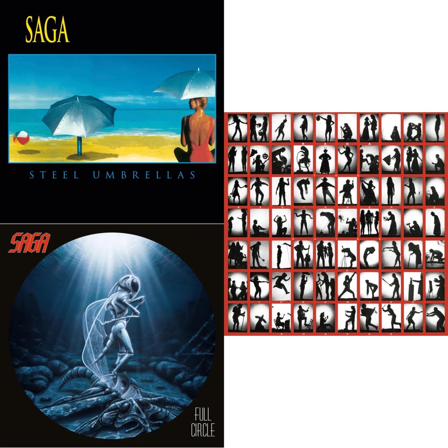 Beginner's Guide To Throwing Shapes (180G/Remastered) & Steel Umbrellas & Full Circle (2021 Reissue)