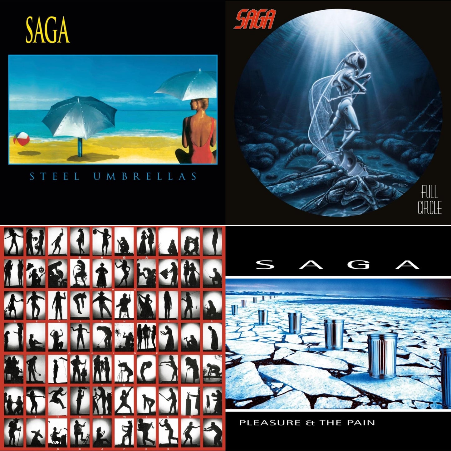 This is a 4 LP Vinyl SKU bundle.
1.This LP Vinyl is brand new.Format: LP VinylMusic Style: AORThis item's title is: Steel UmbrellasArtist: SagaLabel: EARMUSICBarcode: 4029759155393Release Date: 10/29/2021
2.This LP Vinyl is brand new.