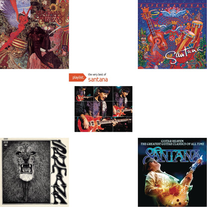 Abraxas & Santana & Playlist: Very Best Of Santana & Supernatural & Guitar Heaven: Greatest Guitar Classics Of All Time
